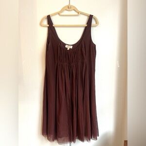 Moulinette Soeurs, Size 14, Made in India, touched front, Tie String, midi